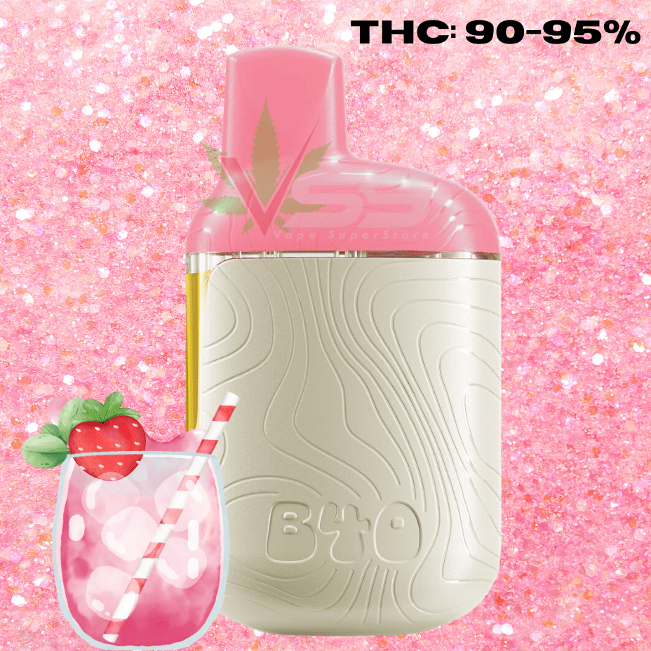Back Forty Strawberry Pink All-in-One Vape - 0.95g Morden Vape SuperStore and Cannabis Manitoba Canada