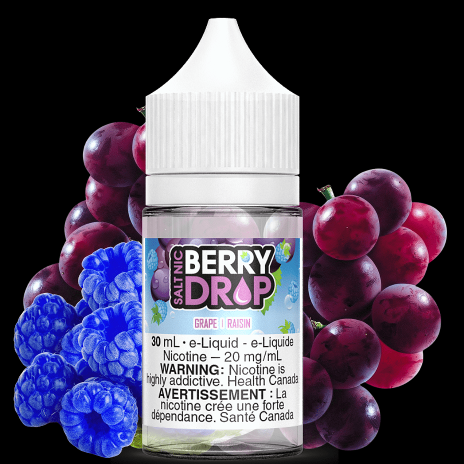 Berry Drop Salt - Grape 30ml 30ml / 12mg Morden Vape SuperStore and Cannabis Manitoba Canada