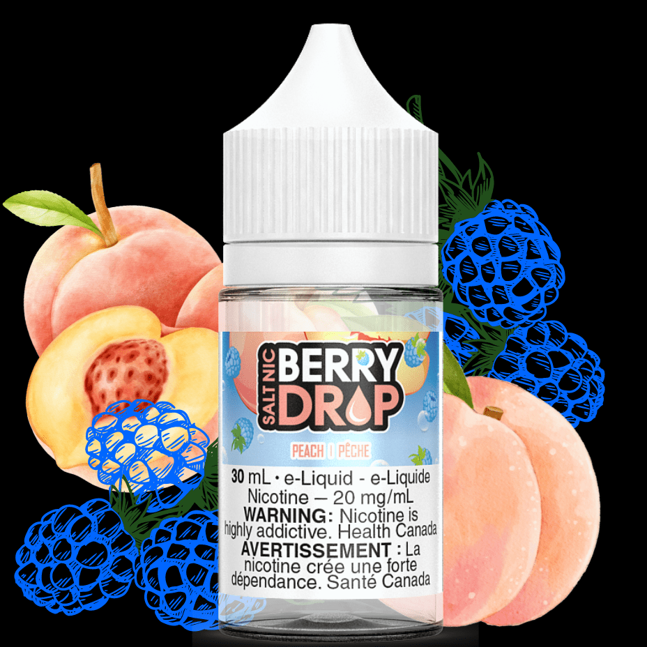 Berry Drop Salt - Peach 30ml 30ml / 12mg Morden Vape SuperStore and Cannabis Manitoba Canada