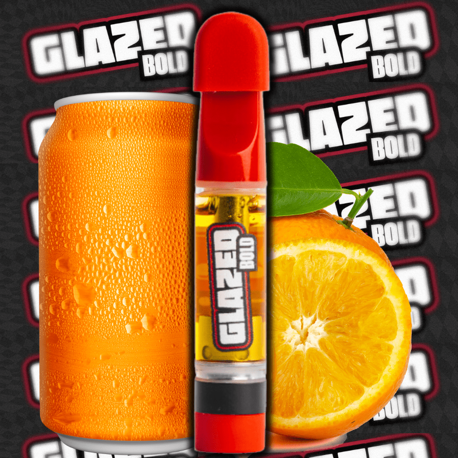 Bold Glazed Orange Rush Diamonds Cartridge - 1g Morden Vape SuperStore and Cannabis Manitoba Canada