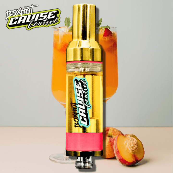 Boxhot Cruise Control Daytona Peach 2:1 Cartridge - 2g 2g Morden Vape SuperStore and Cannabis Manitoba Canada