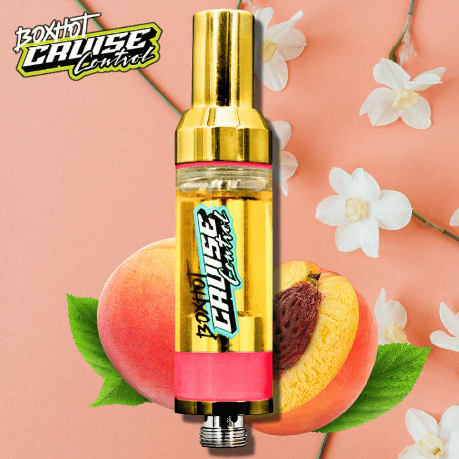 Boxhot Cruise Control Daytona Peach 2:1 Cartridge - 2g 2g Morden Vape SuperStore and Cannabis Manitoba Canada