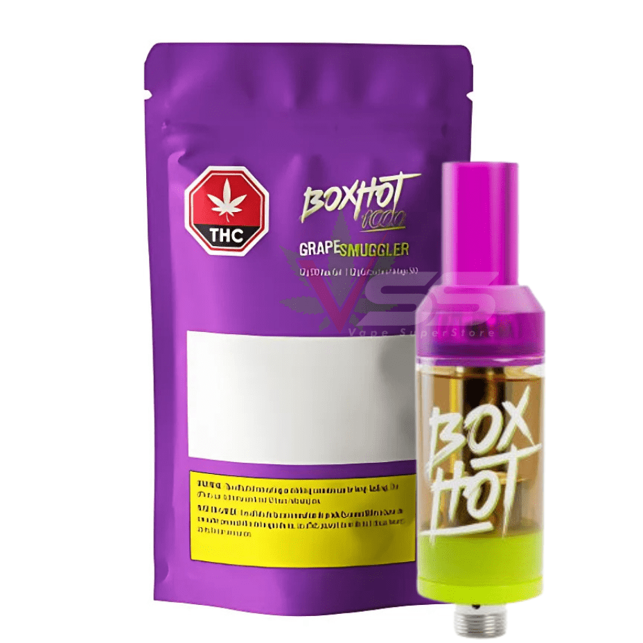 Boxhot Grape Smuggler Vape Cartridge - 1.2g Morden Vape SuperStore and Cannabis Manitoba Canada