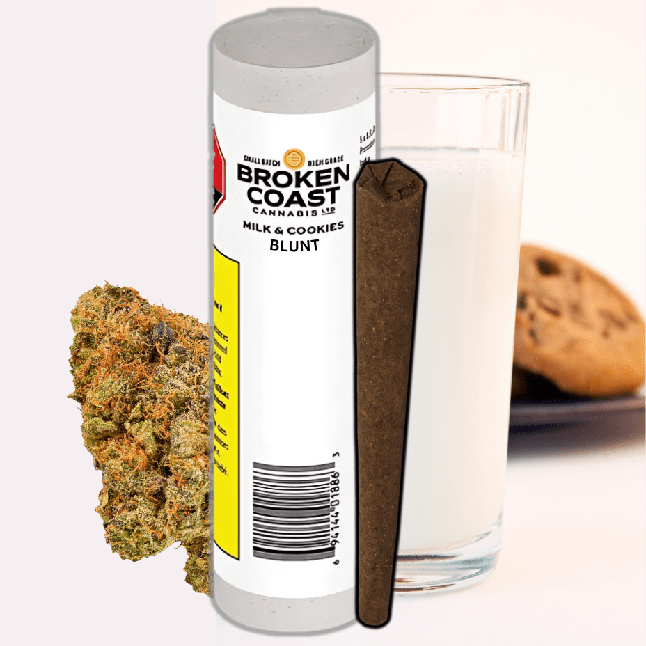 Broken Coast Milk & Cookies Blunt - 1x1g Morden Vape SuperStore and Cannabis Manitoba Canada
