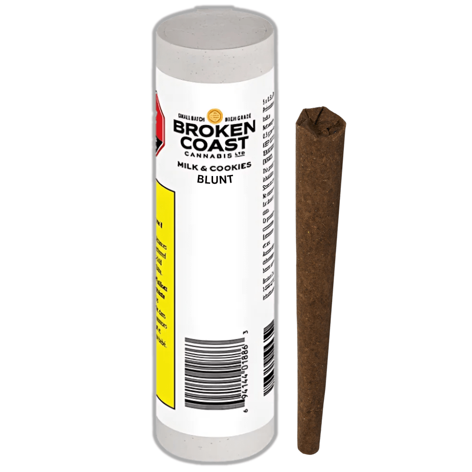 Broken Coast Milk & Cookies Blunt - 1x1g Morden Vape SuperStore and Cannabis Manitoba Canada