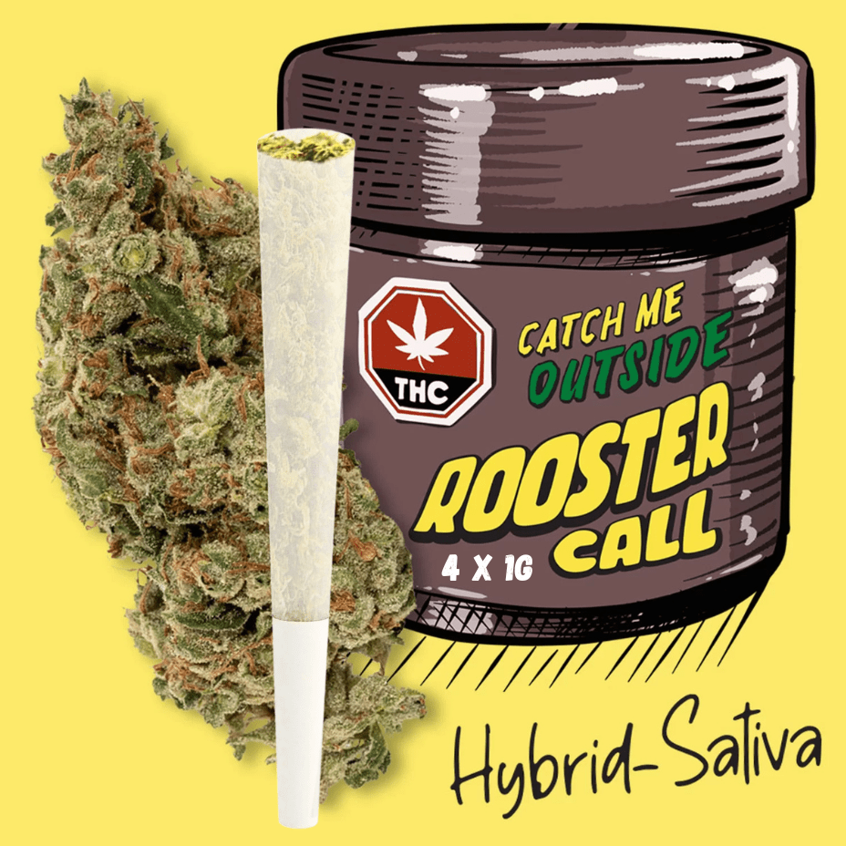 Catch Me Outside Rooster Call Pre-rolls 4x1g Morden Vape SuperStore and Cannabis Manitoba Canada