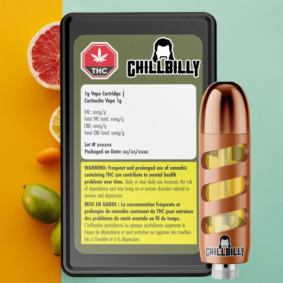ChillBilly Maxed Out Swamp Punch Diamonds Cartridge - 1g Morden Vape SuperStore and Cannabis Manitoba Canada