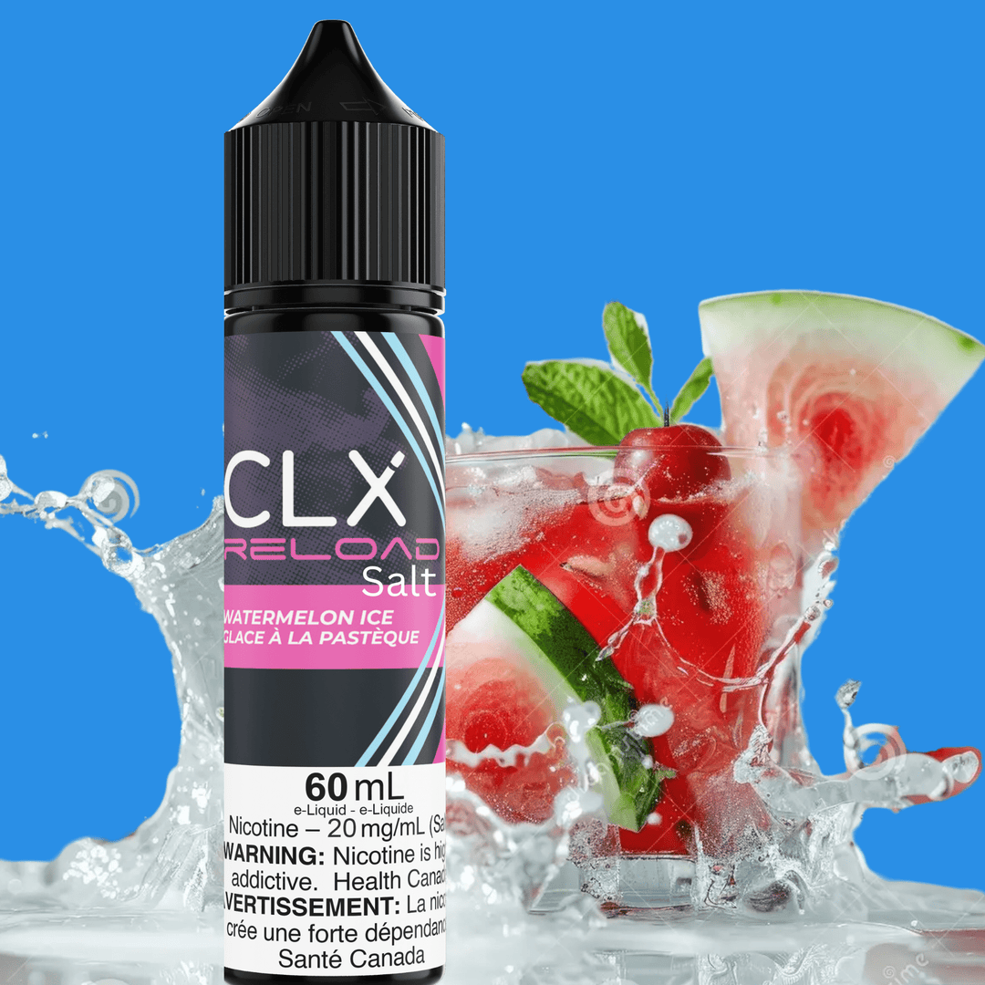 CLX Reload 60ml Salt-Watermelon Ice 60ml / 20mg Morden Vape SuperStore and Cannabis Manitoba Canada