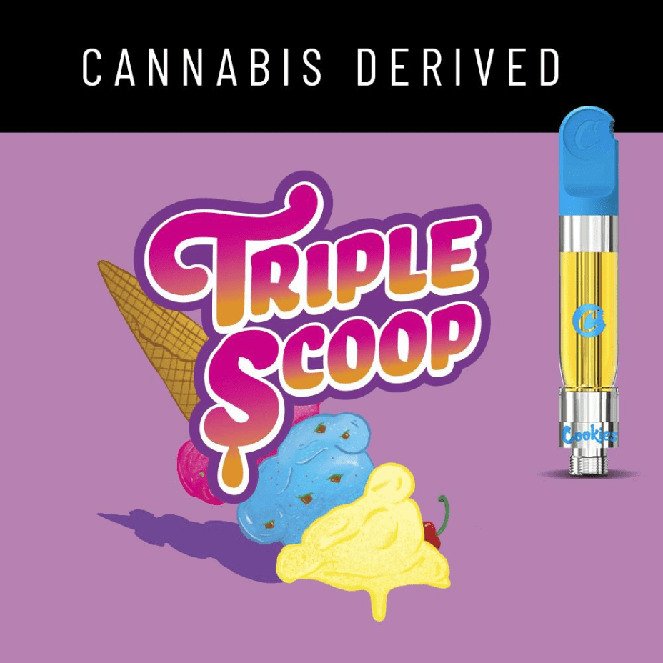 Cookies Triple Scoop Liquid Diamond Vape Cartridge - 1g Morden Vape SuperStore and Cannabis Manitoba Canada