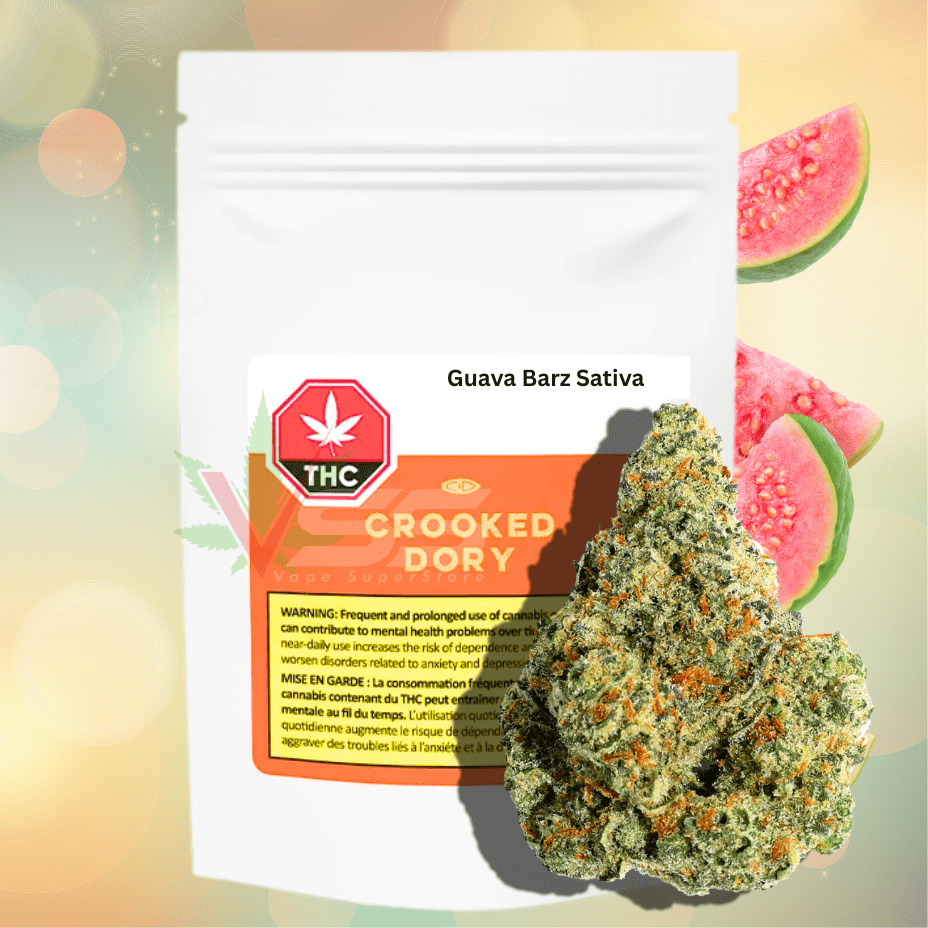 Crooked Dory Guava Barz Sativa Flower - 3.5g Morden Vape SuperStore and Cannabis Manitoba Canada