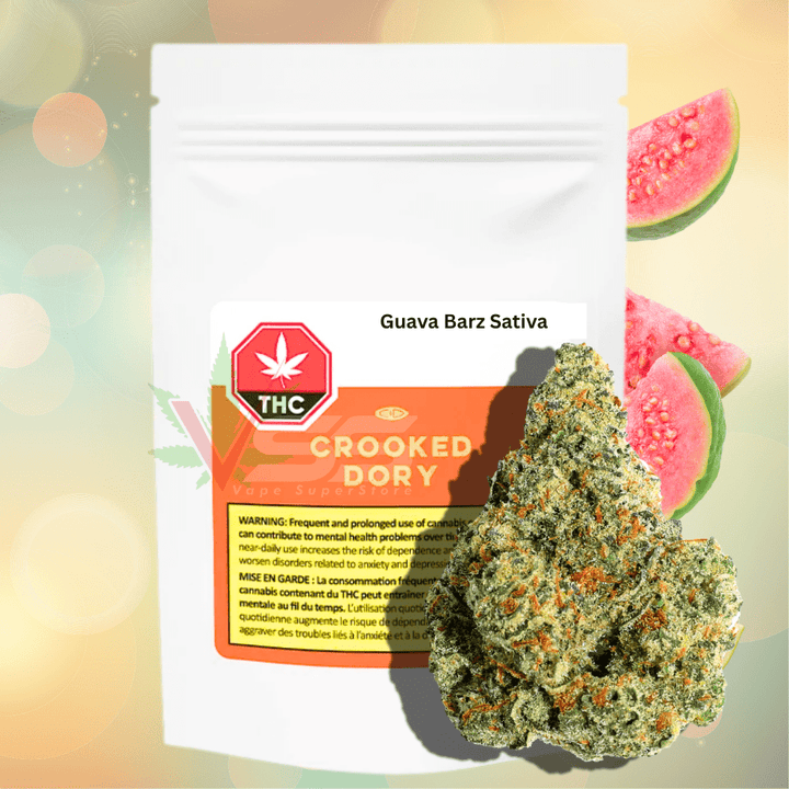 Crooked Dory Guava Barz Sativa Flower - 3.5g Morden Vape SuperStore and Cannabis Manitoba Canada