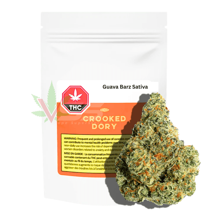 Crooked Dory Guava Barz Sativa Flower - 3.5g Morden Vape SuperStore and Cannabis Manitoba Canada