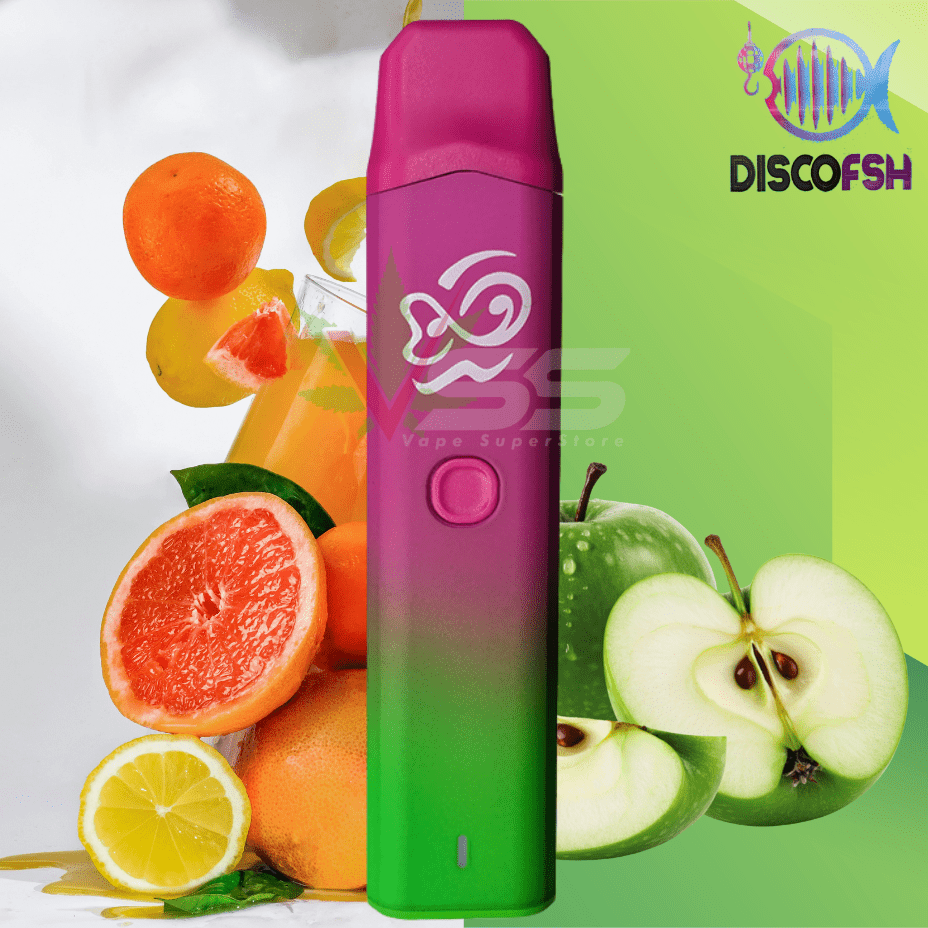 DiscoFSH Gucci Fruit Dual Chamber AIO Disposable Vape - 1.2g Morden Vape SuperStore and Cannabis Manitoba Canada