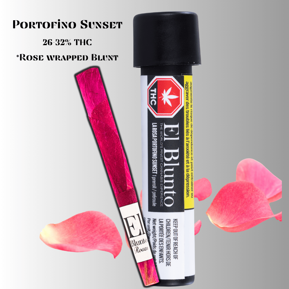 El Blunto - La Rosa Portofino Sunset Blunt 1x0.75g 1x0.75g Morden Vape SuperStore and Cannabis Manitoba Canada