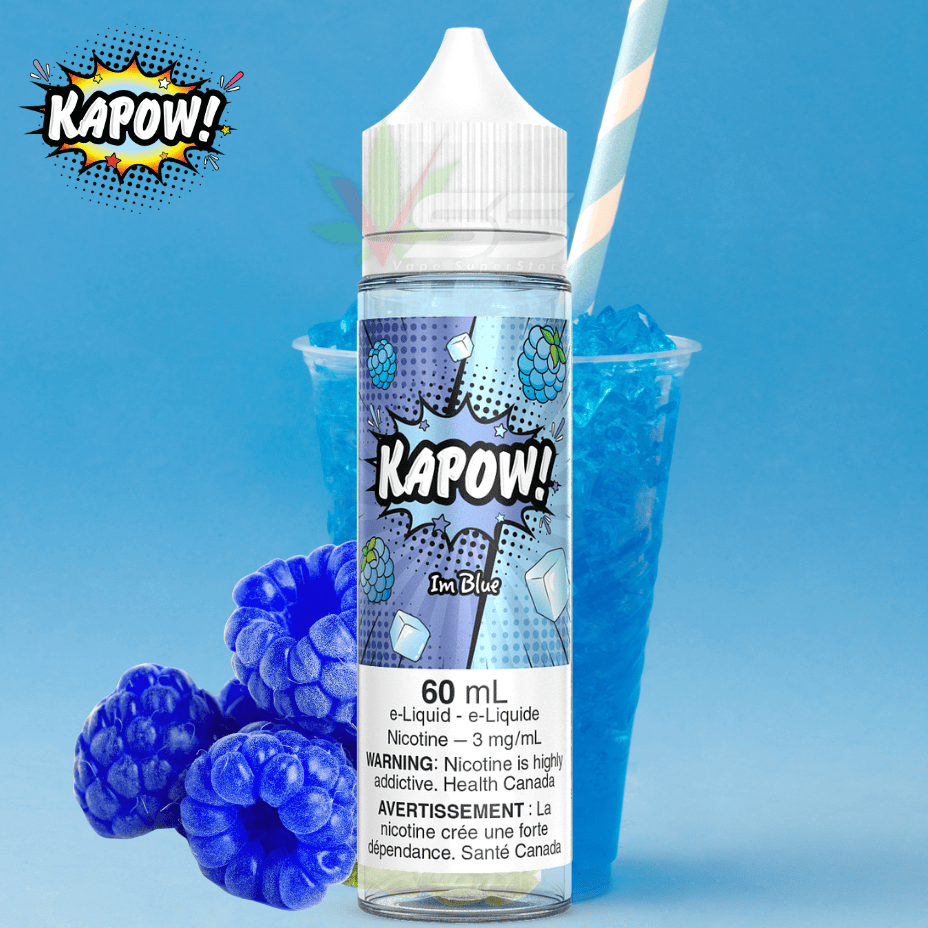 I'm Blue by Kapow E-liquid 3mg Morden Vape SuperStore and Cannabis Manitoba Canada