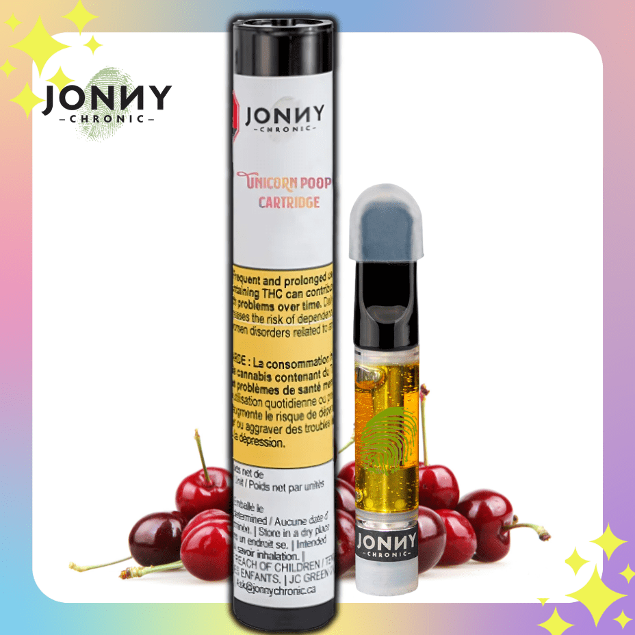 Jonny Chronic Unicorn Poop Live Resin Cartridge - 1g Morden Vape SuperStore and Cannabis Manitoba Canada