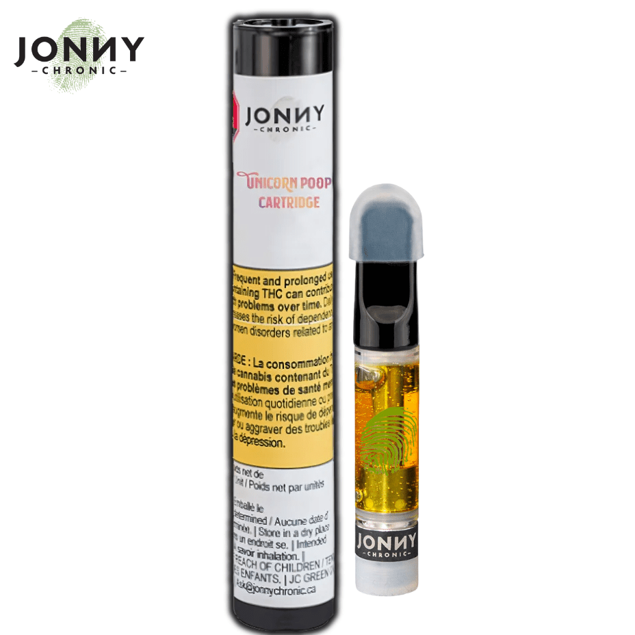 Jonny Chronic Unicorn Poop Live Resin Cartridge - 1g Morden Vape SuperStore and Cannabis Manitoba Canada