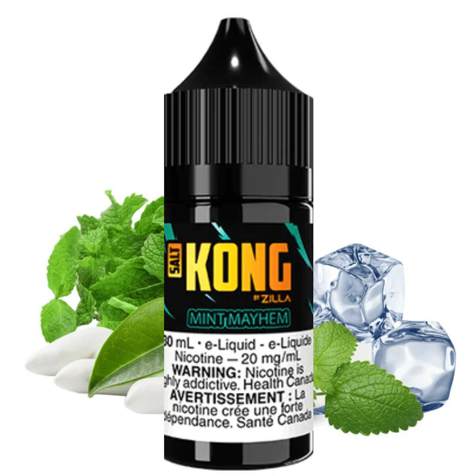 Kong Salt by Zilla-Mint Mayhem Morden Vape SuperStore and Cannabis Manitoba Canada