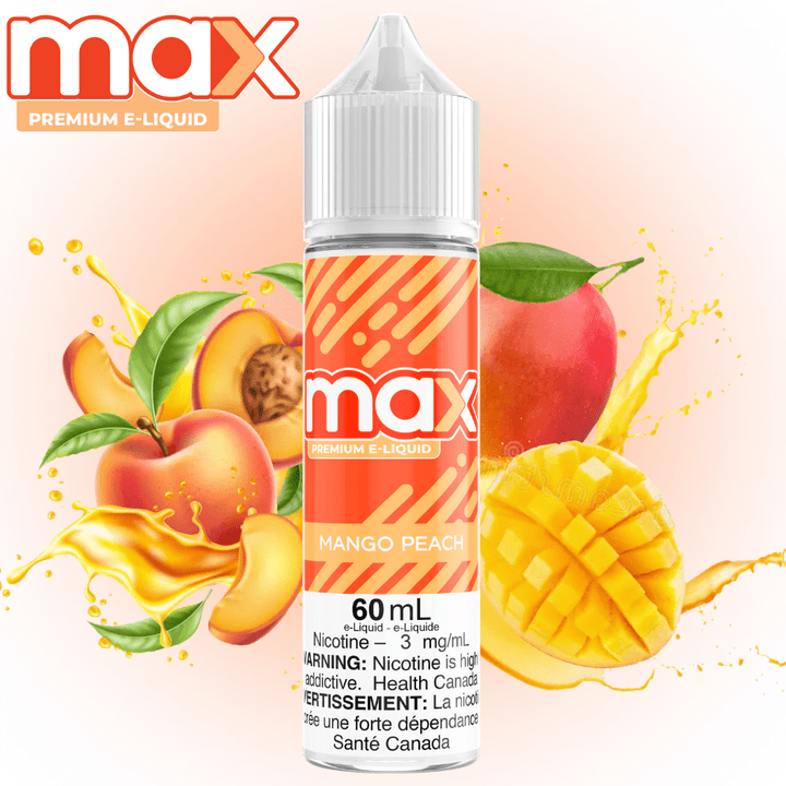 Max E-Liquid - Mango Peach 3mg Morden Vape SuperStore and Cannabis Manitoba Canada