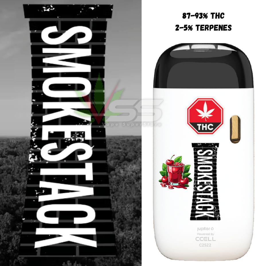 SmokeStack - Cherry Bomb AIO Disposable Vape 1g Morden Vape SuperStore and Cannabis Manitoba Canada