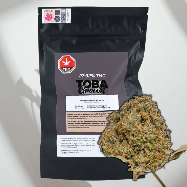 Toba Grown Indica Ounce Flower - 28g 28g Morden Vape SuperStore and Cannabis Manitoba Canada