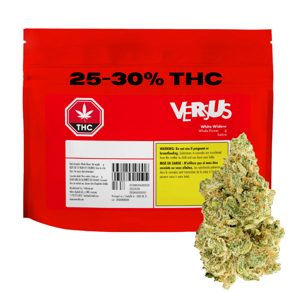 Versus - White Widow Sativa Flower - 28g Morden Vape SuperStore and Cannabis Manitoba Canada
