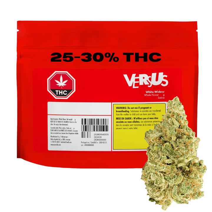 Versus - White Widow Sativa Flower - 28g Morden Vape SuperStore and Cannabis Manitoba Canada