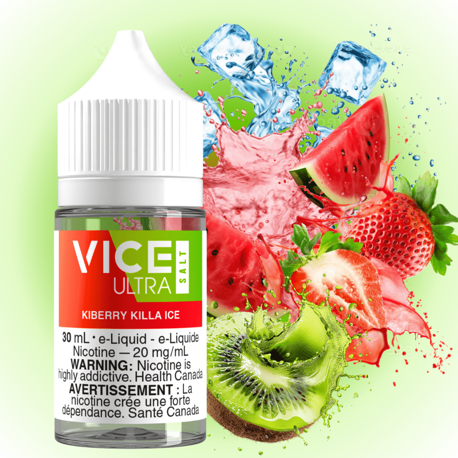 Vice Ultra Salt - Kiberry Killa Ice 20mg Morden Vape SuperStore and Cannabis Manitoba Canada