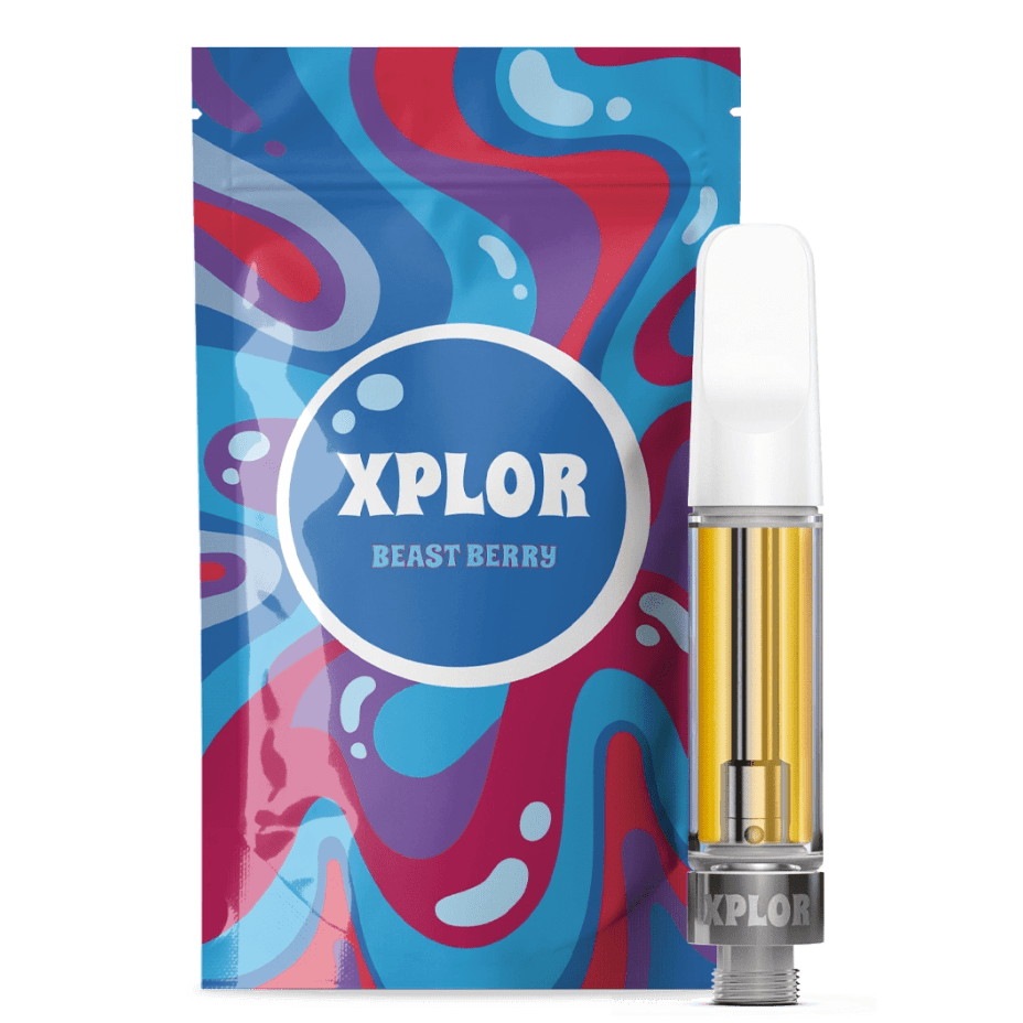 Xplor Beast Berry Vape Cartridge - 1g Morden Vape SuperStore and Cannabis Manitoba Canada