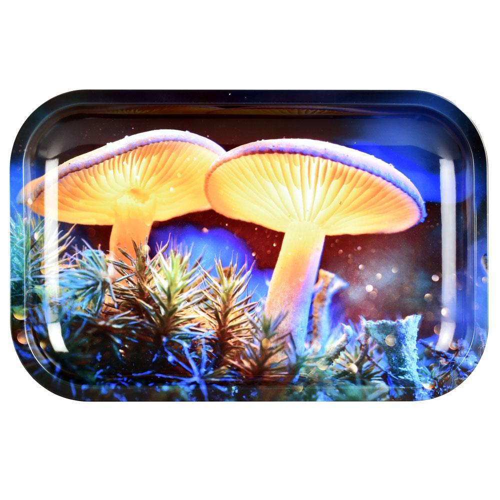 Pulsar Metal Rolling Tray Mystical Mushrooms-Medium Morden Vape SuperStore and Cannabis Manitoba Canada