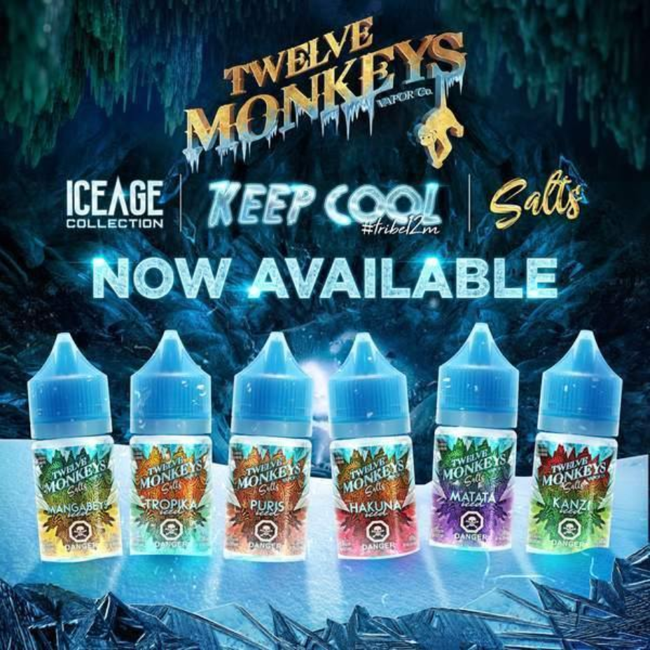 Twelve Monkeys Salts 30ml in Manitoba