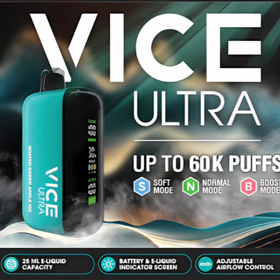 Vice ultra 60k disposable vape in Manitoba
