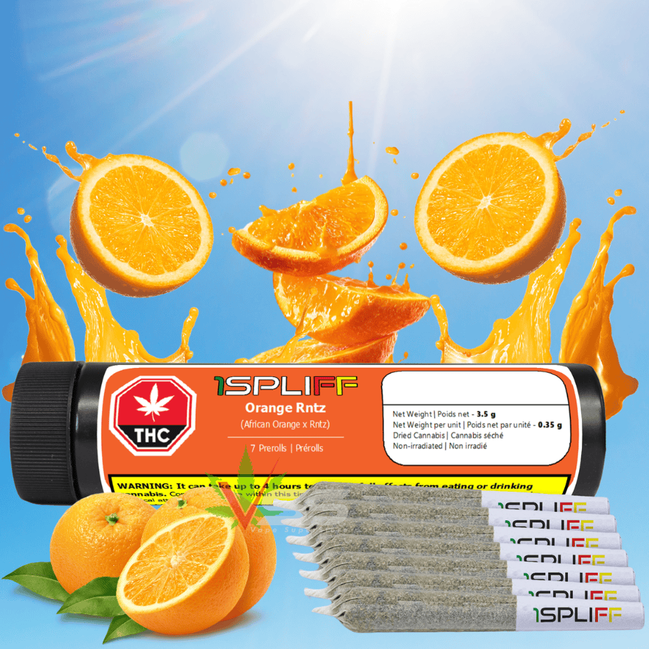 1SPLIFF Orange Rntz CRAFT Hybrid Pre-Rolls - 7x0.5g Morden Vape SuperStore and Cannabis Manitoba Canada