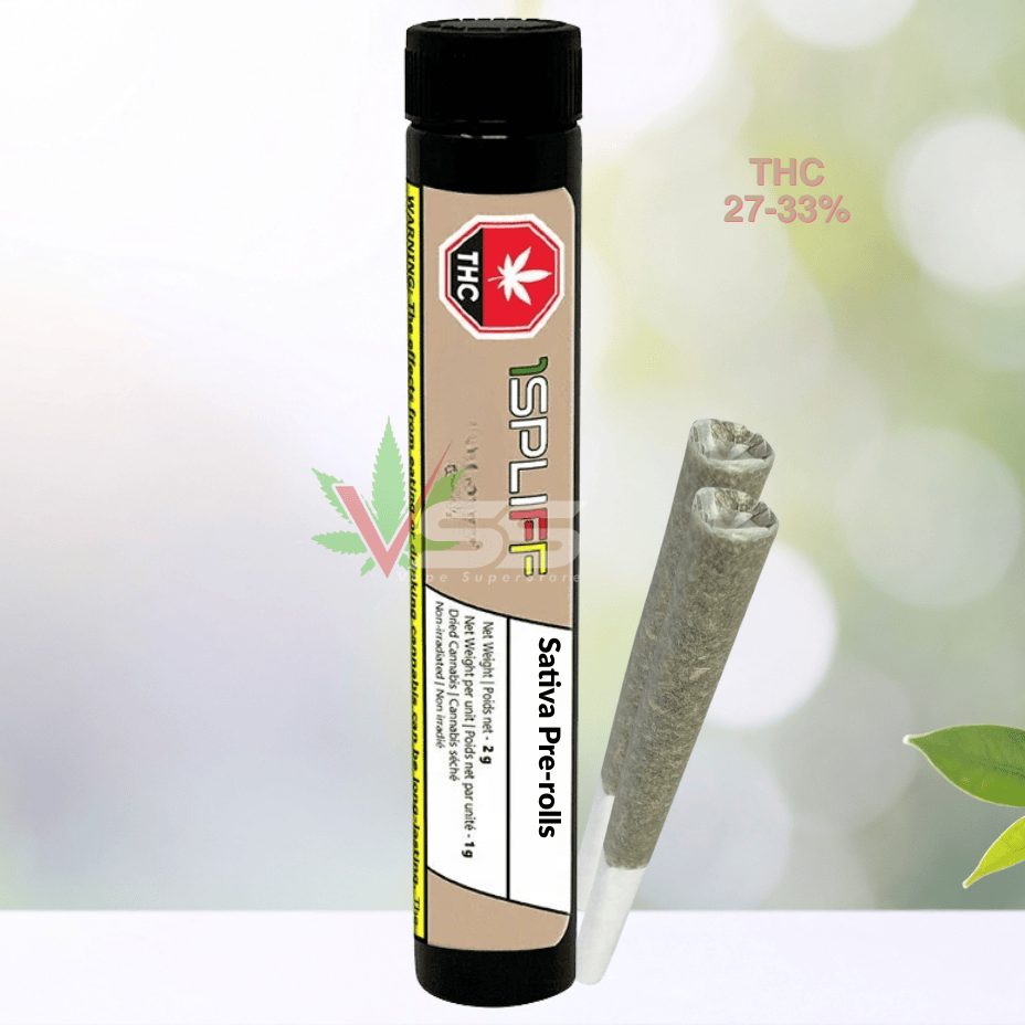 1Spliff - Sativa Pre-rolls 2x1g Morden Vape SuperStore and Cannabis Manitoba Canada