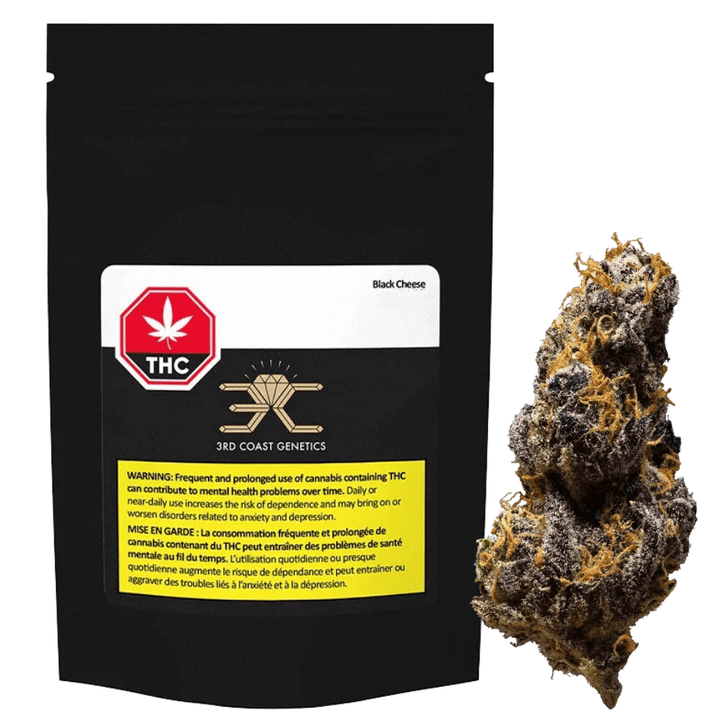 3rd Coast Genetics - Black Cheese Sativa Flower 14g Morden Vape SuperStore and Cannabis Manitoba Canada