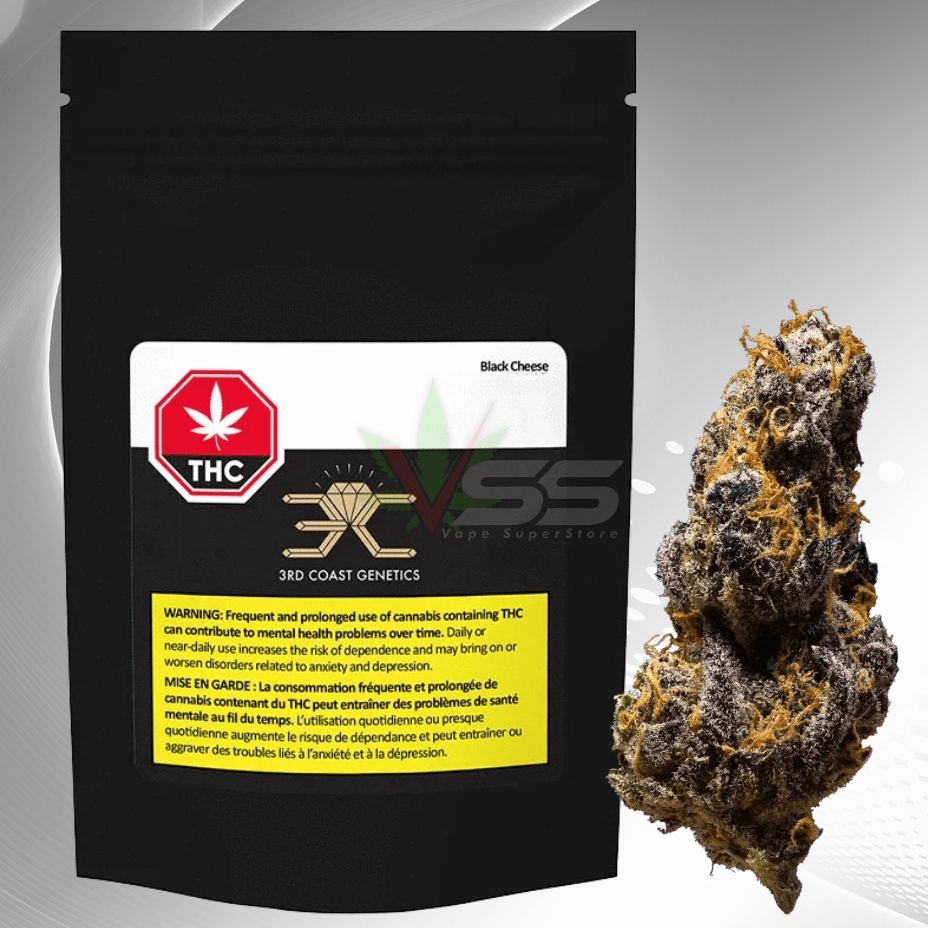 3rd Coast Genetics - Black Cheese Sativa Flower 14g Morden Vape SuperStore and Cannabis Manitoba Canada