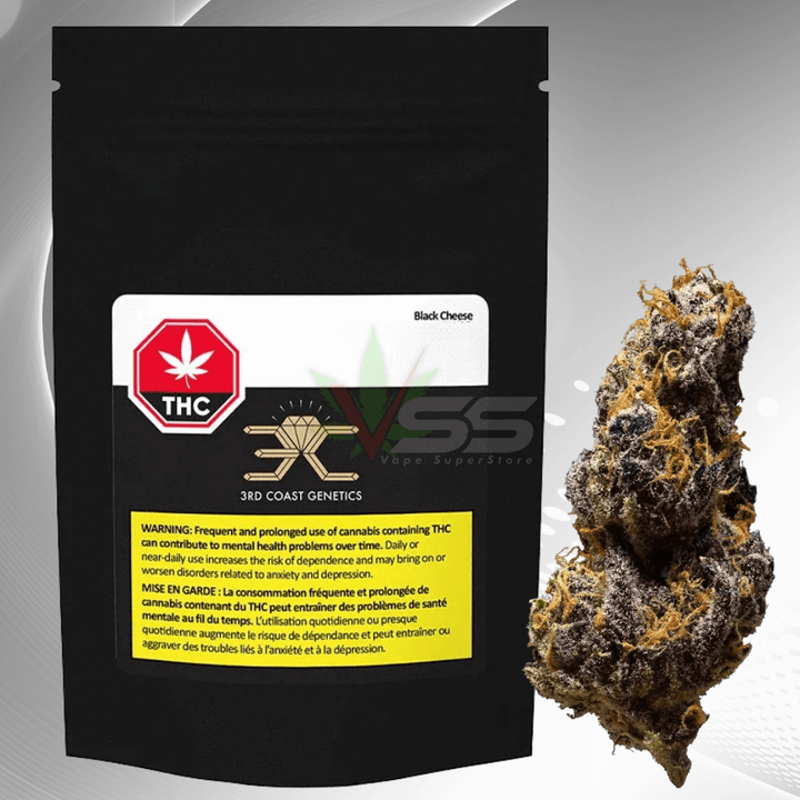 3rd Coast Genetics - Black Cheese Sativa Flower 14g Morden Vape SuperStore and Cannabis Manitoba Canada