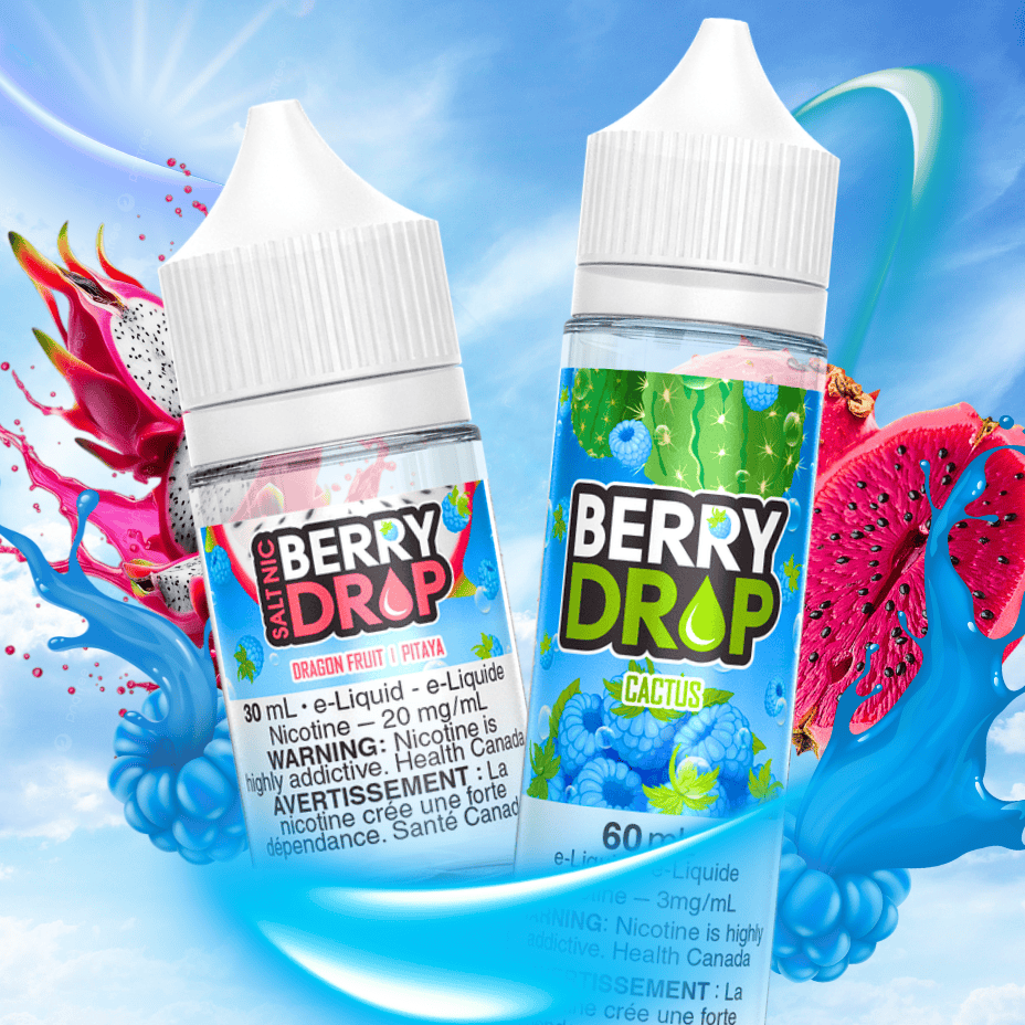 Berry Drop E-liquid and Berry Drop Salt Nicotine in Manitoba at Morden Vape SuperStore and Cannabis
