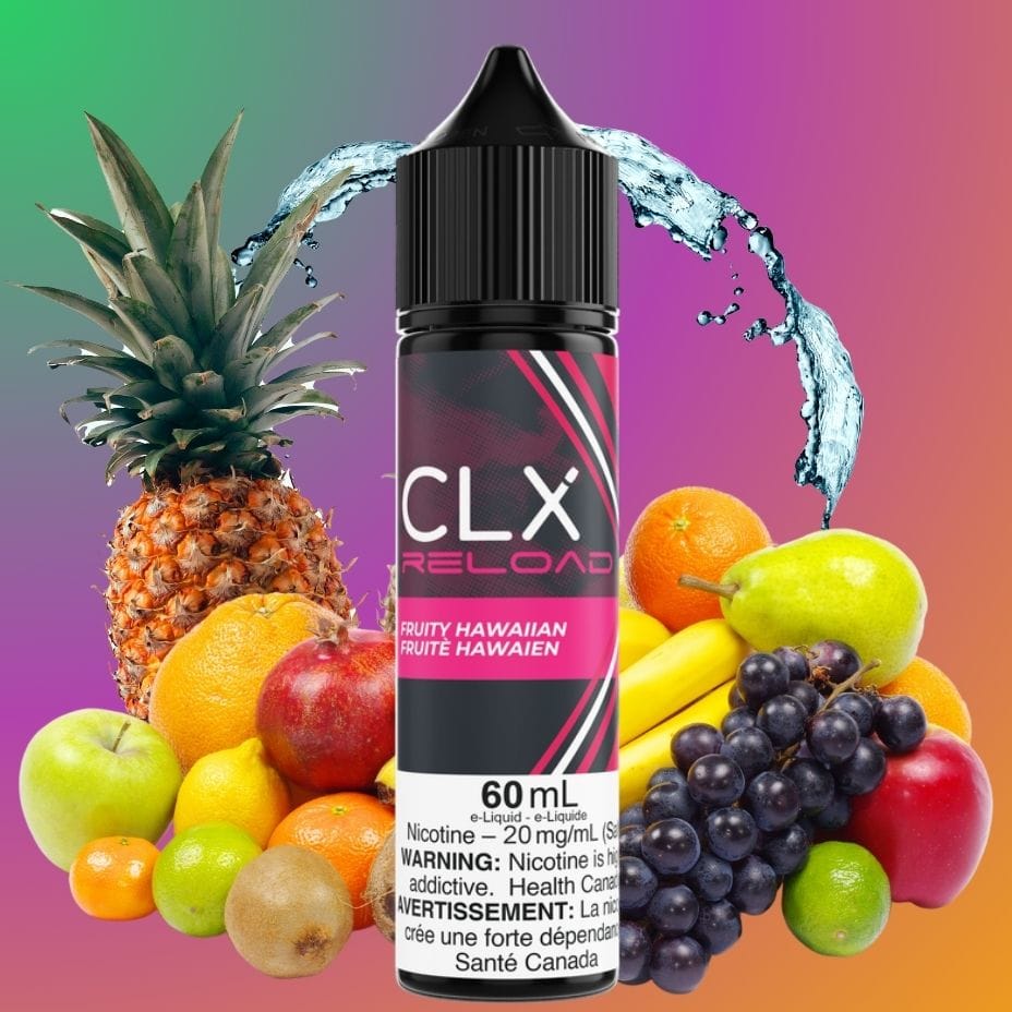 CLX Reload 60ml Salt-Fruity Hawaiian 60ml / 20mg/ml Morden Vape SuperStore and Cannabis Manitoba Canada
