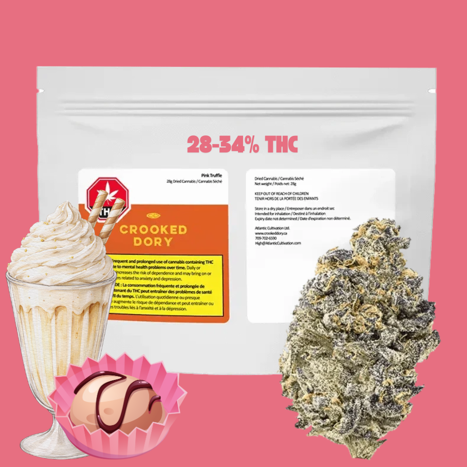 Crooked Dory Pink Truffle Indica Flower - 28g