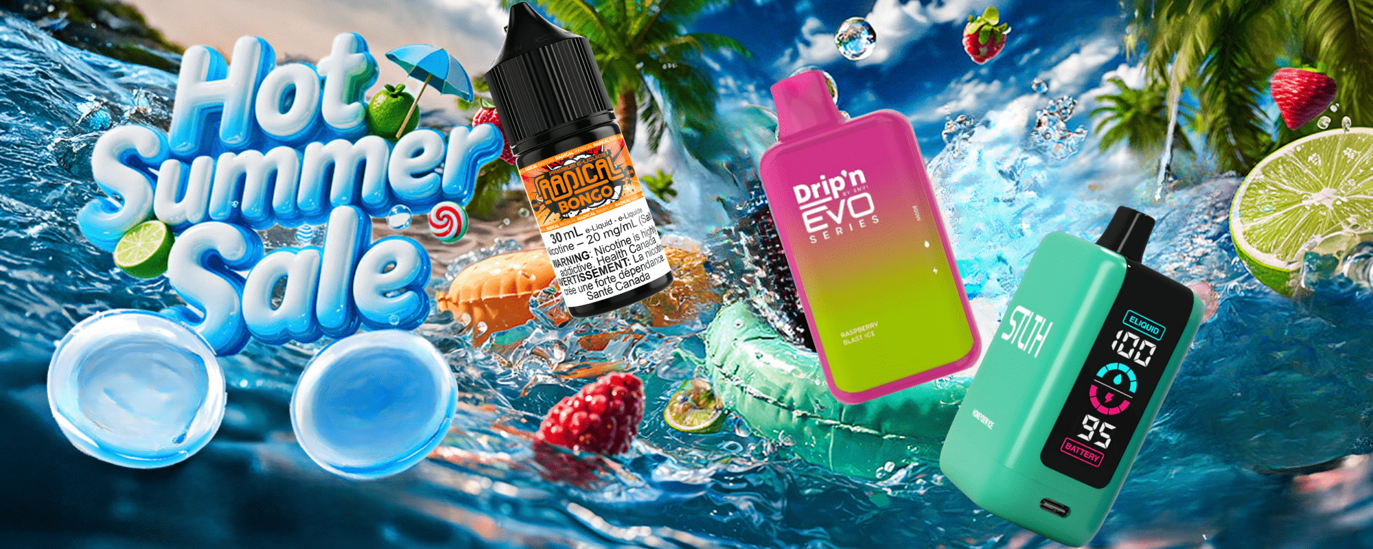 Disposable Vape and Salt Nicotine Sale in Manitoba at Morden Vape SuperStore