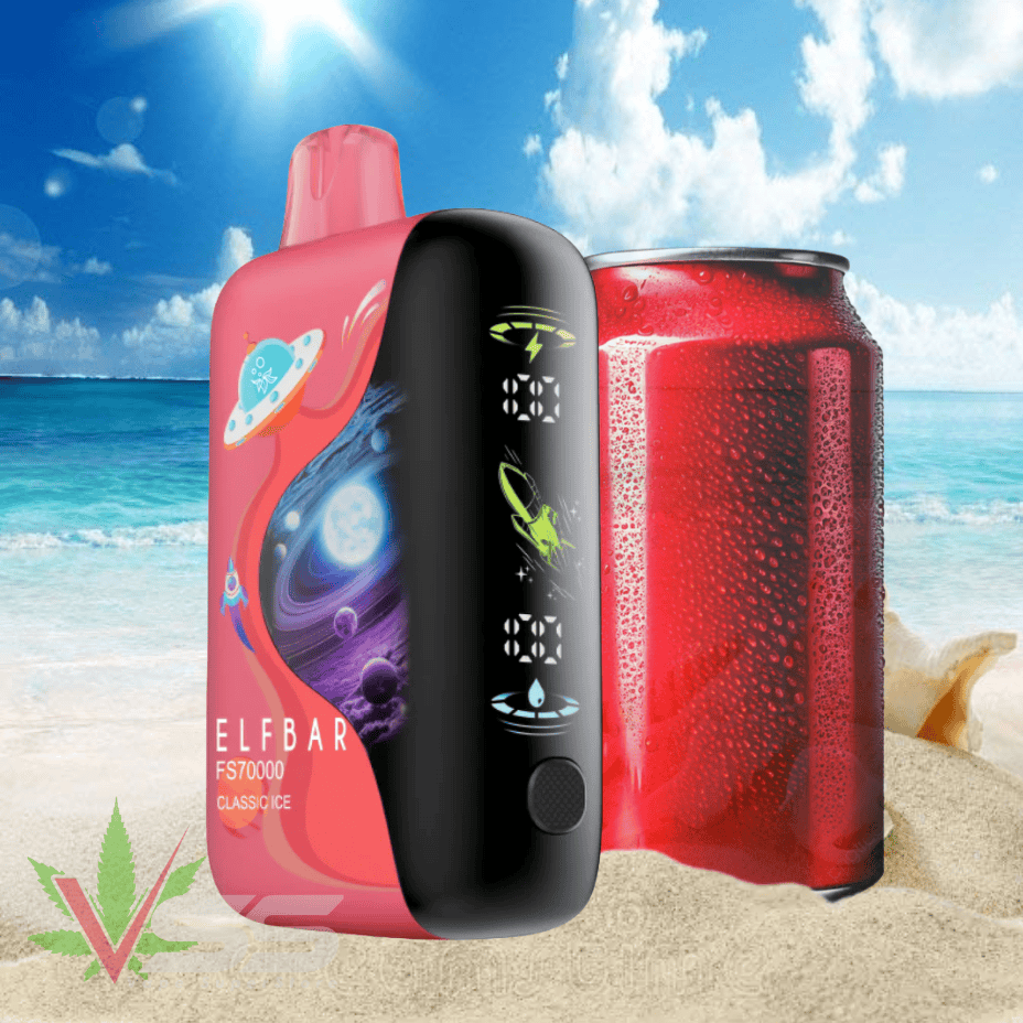 ElfBar FS70K Disposable Vape Classic Ice Morden Vape SuperStore and Cannabis Manitoba Canada