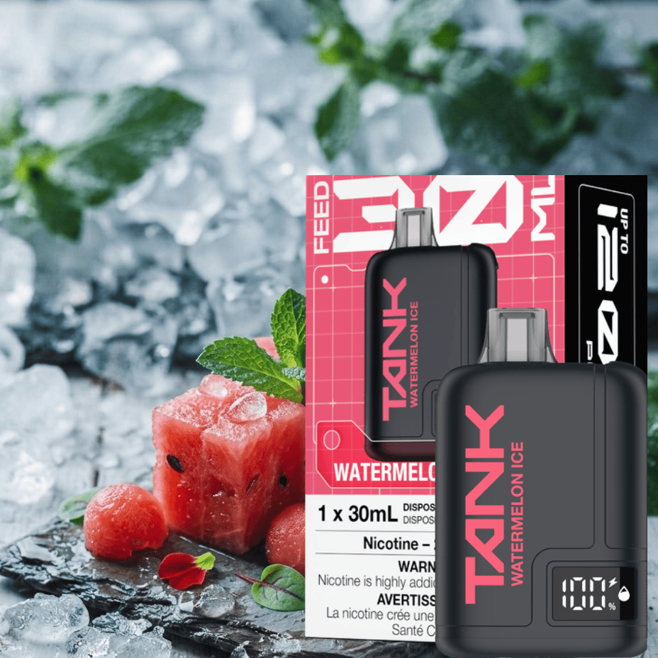 Feed Tank 120k Disposable Vape-Watermelon Ice Morden Vape SuperStore and Cannabis Manitoba Canada