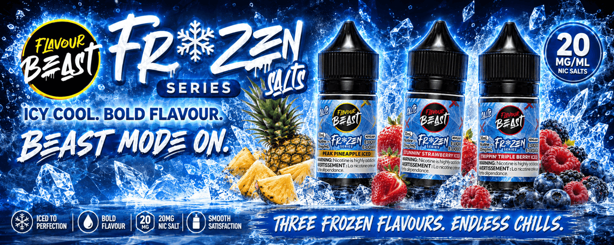 Flavour Beast Frozen 30ml Salts at Morden Vape SuperStore and Cannabis in Manitoba Canada