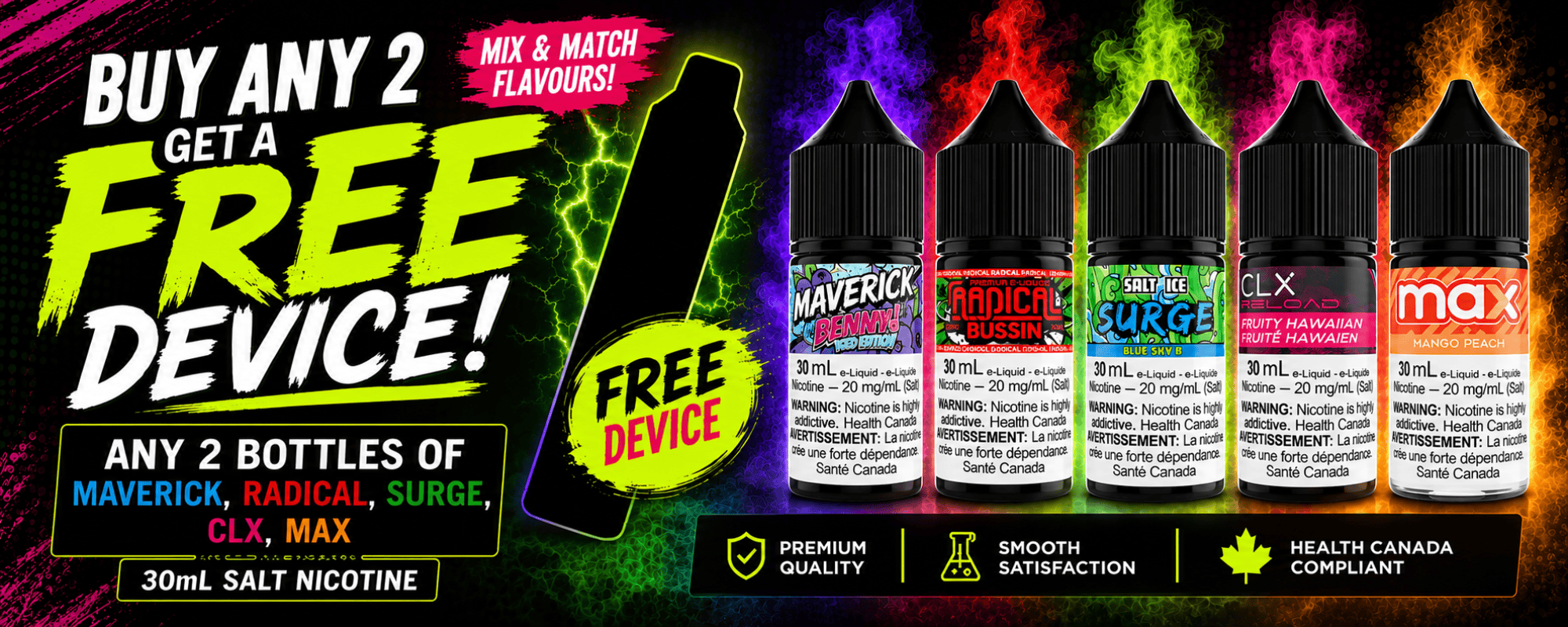 Get Free pod kit promotion