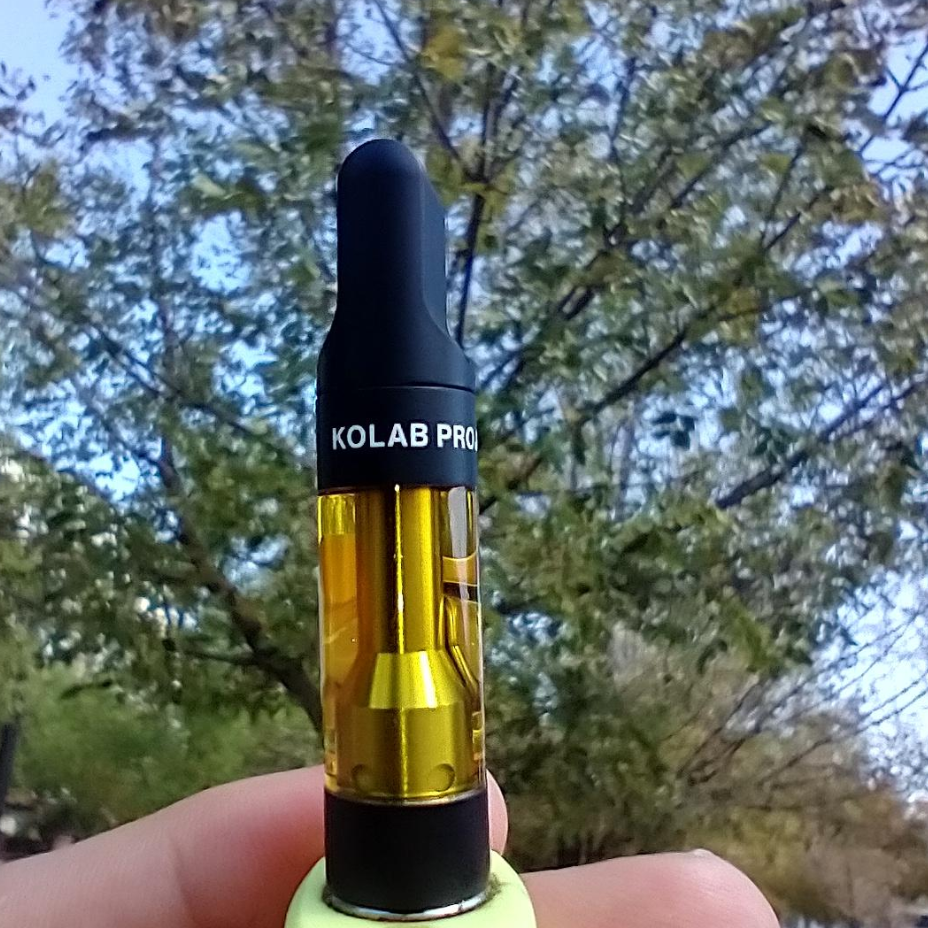 Kolab Project Pink Lychee vape cartridge