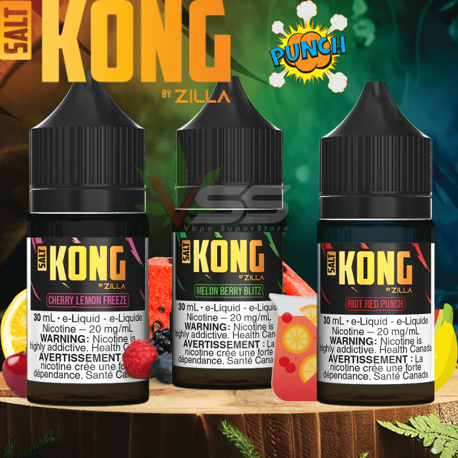 Kong Salt Nicotine by Zilla in Manitoba at Morden Vape SuperStore and Cannabis 