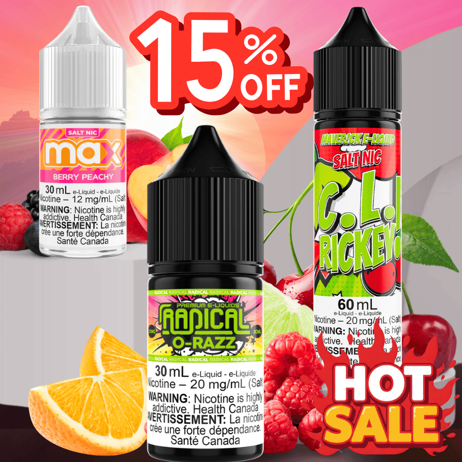 Maverick E-liquid Black Friday Sale in Manitoba at Vape SuperStore and Cannabis
