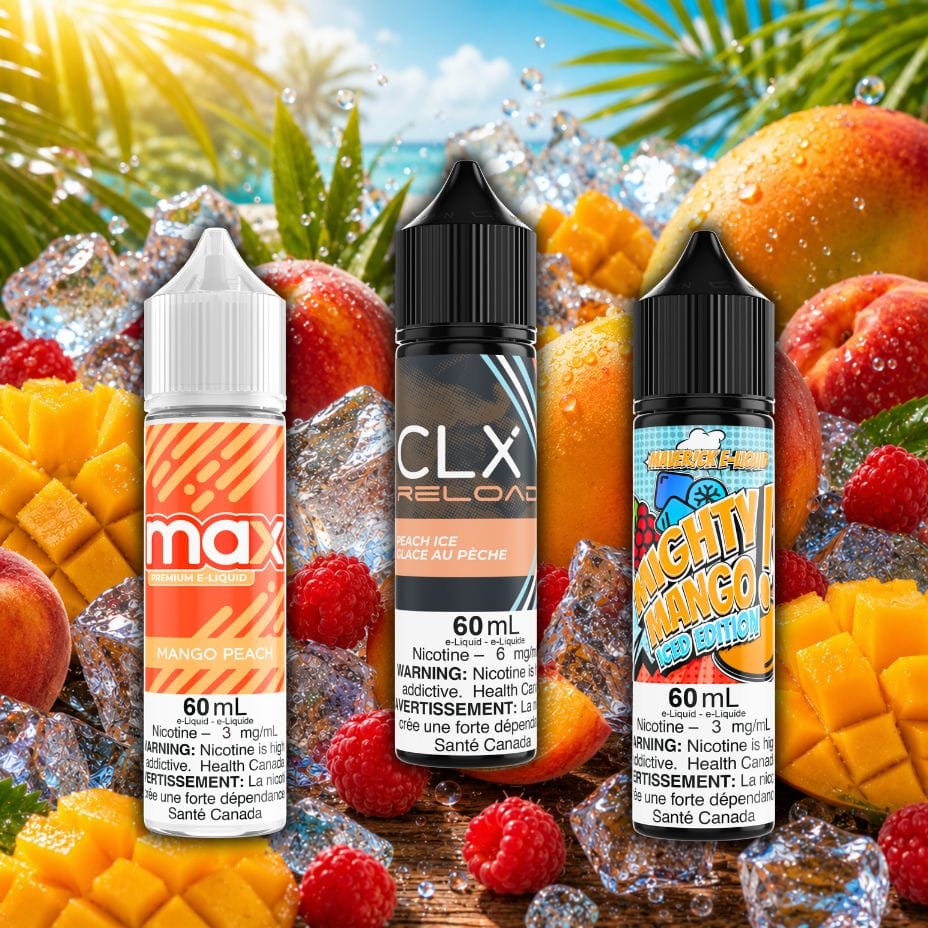 Max Freebase E-Liquid, CLX Freebase E-Liquid, Maverick Freebase E-Liquid Morden Vape SuperStore and Cannabis Manitoba Canada