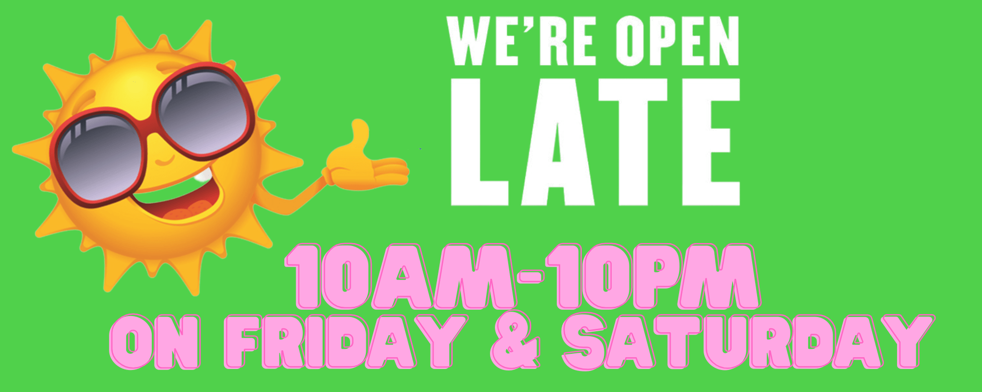 Morden Vape SuperStore Extended Summer Hours